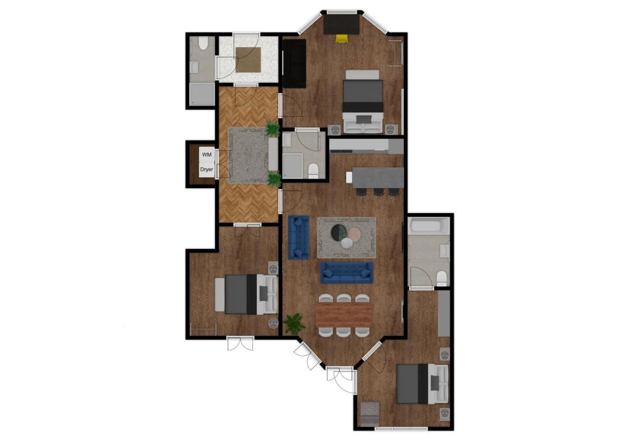 3 Bedroom Garden Apartment Opposite The Beach Brighton Bagian luar foto